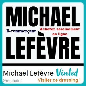 Visitez le dressing Vinted de Michael Lefèvre