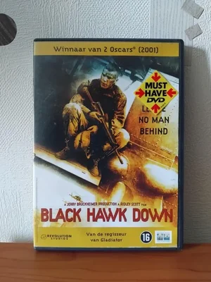 Black hawk down dvd film de guerre version anglaise avec sous titres neerlandais anglais et hindoostani