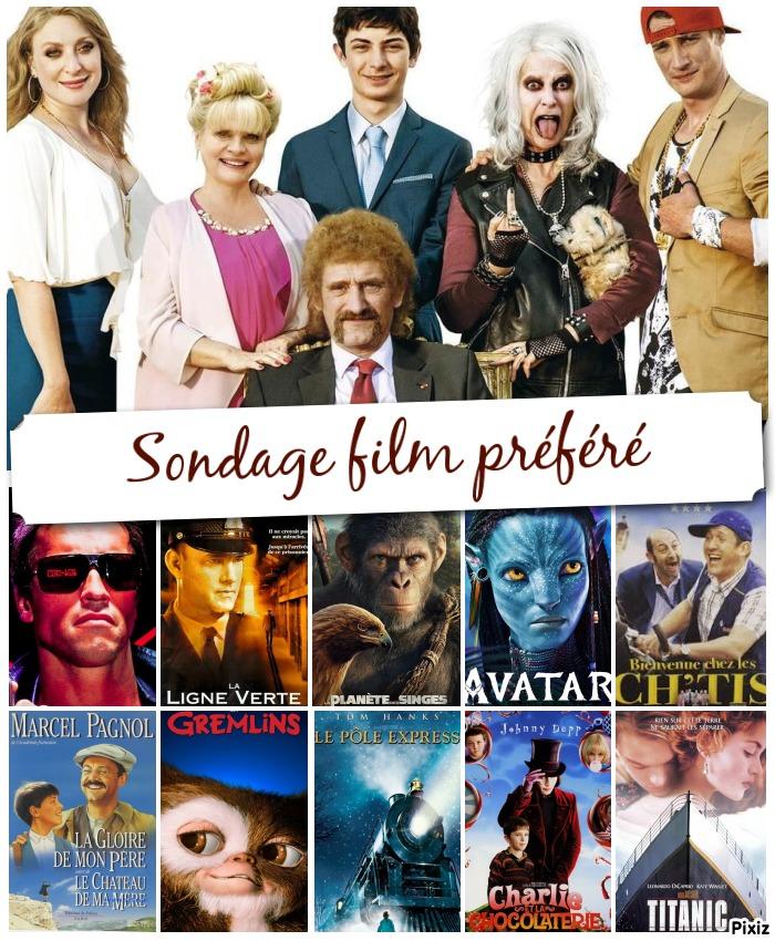 Sondage film prefere